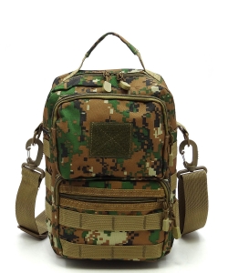 Military Canvas Crossbody Bag TR1708 CAMO